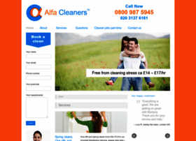 Alfacleaners.co.uk