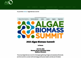 algaebiomasssummit.org