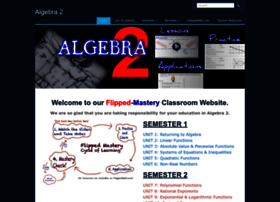 Algebra2.flippedmath.com