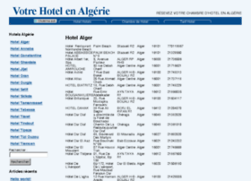 Algerie-hotel.com