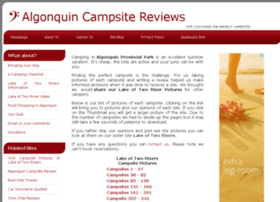 algonquin-campsite-review.com