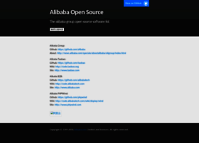 Alibaba.github.io