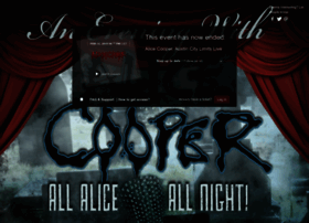 Alicecooper.cleeng.com