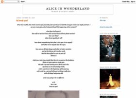 Alicewonderland2.blogspot.com