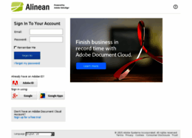 Alinean.echosign.com