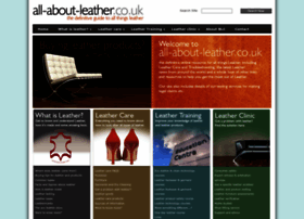 All-about-leather.co.uk