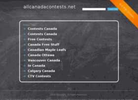 allcanadacontests.net