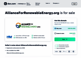 Allianceforrenewableenergy.org