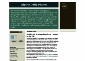 Alpinedailyplanet.typepad.com