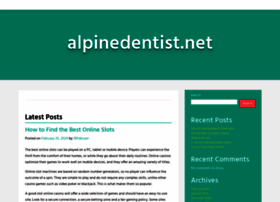 Alpinedentist.net