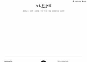 Alpineeventrentals.com