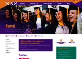 Alumni.naz.edu