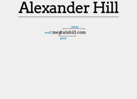 Alxhill.com