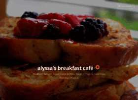 Alyssasbreakfastcafe.wordpress.com
