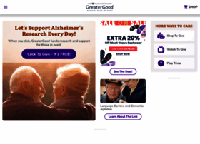 Alzheimers.greatergood.com