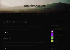 Amarjeetkapoor1.wordpress.com