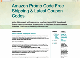 amazonpromocodesfreeshipping.blogspot.com