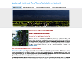 Amboseli-day-tour.weebly.com