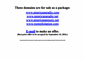 Americanaradio.com