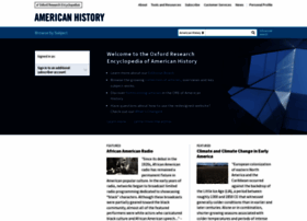 Americanhistory.oxfordre.com