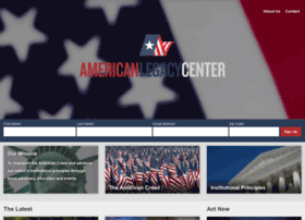 Americanlegacycenter.org