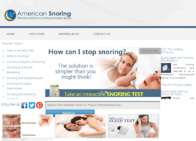 americansnoring.com