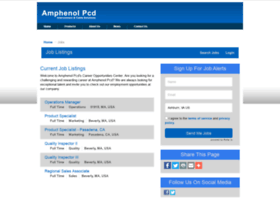 Amphenolpcd.hirecentric.com