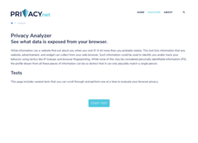 analyze.privacy.net