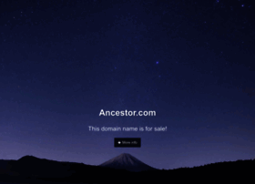 Ancestor.com