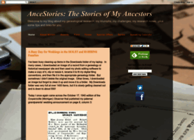 Ancestories1.blogspot.com