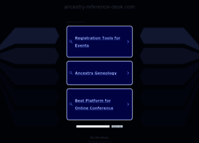 Ancestry-reference-desk.com