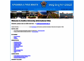 andhrauniversity.info