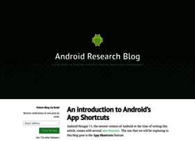 Androidresearch.wordpress.com