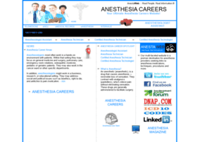 Anesthesiacareers.com