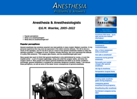 Anesthesiaweb.org