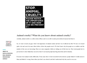 Animalcrueltycsskaa.weebly.com