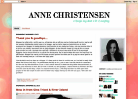 Annechristensen.blogspot.com