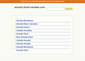 annuity-fixed-variable.com