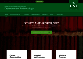 Anthropology.unt.edu