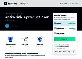 antiwrinkleproduct.com