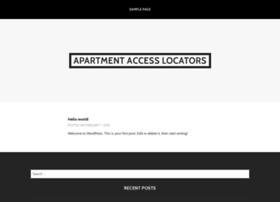 apartmentaccesslocator.com