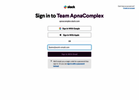 Apnacomplex.slack.com