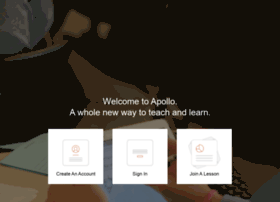 Apollo.atlaslearning.net