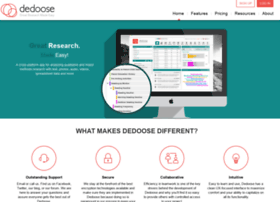 App.dedoose.com