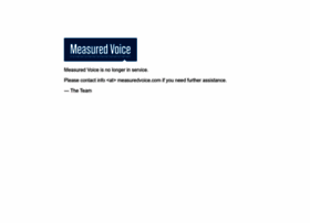 App.measuredvoice.com