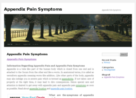 appendixpainsymptoms.com