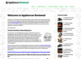 Appliancesreviewed.com