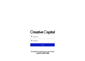 Apply.creative-capital.org