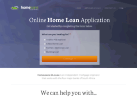 Apply.homeloans-sa.co.za