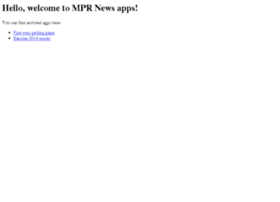Apps.mprnews.org